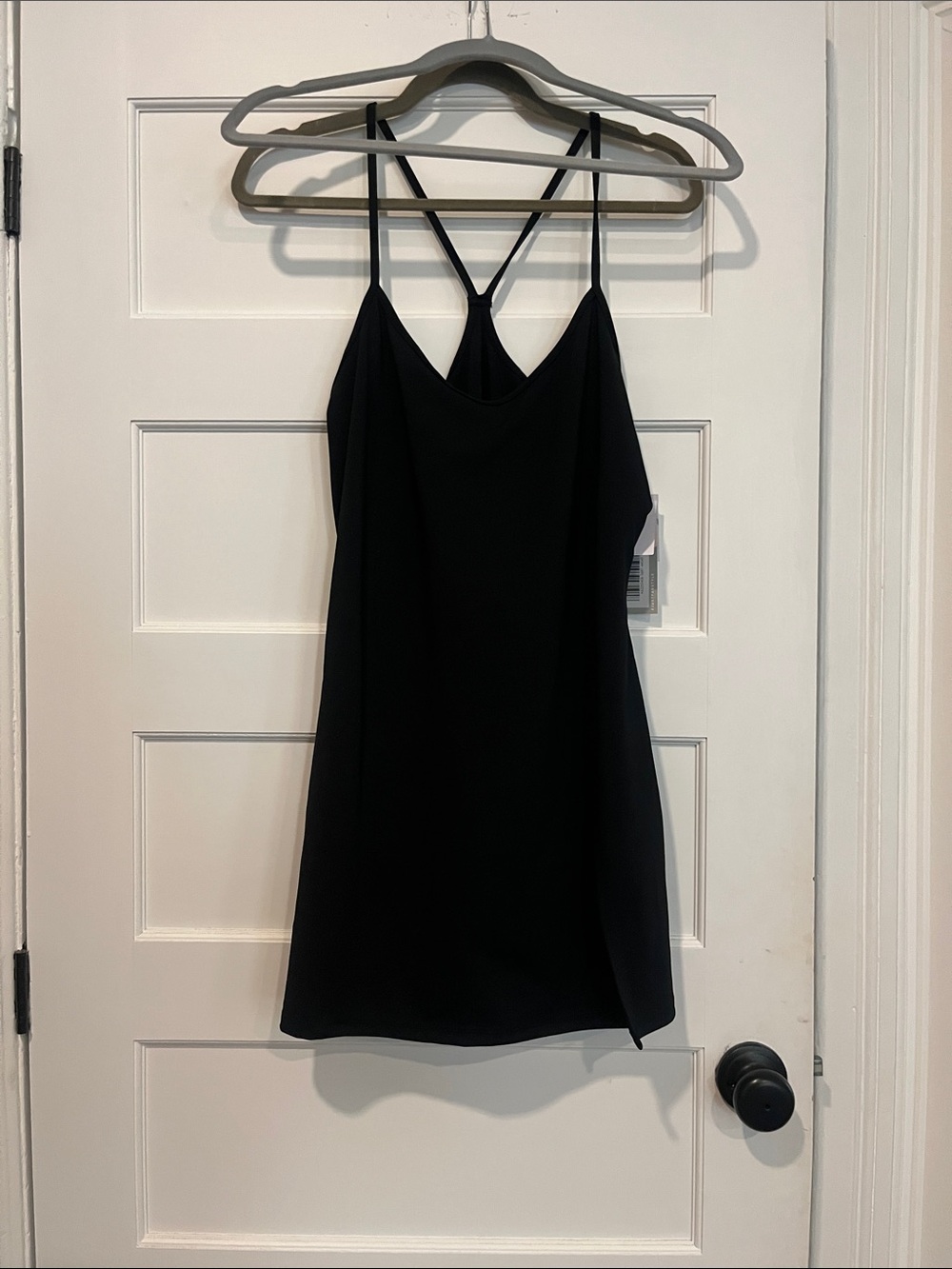 Just fab athletics Black tennis Dress with Strappy Back
